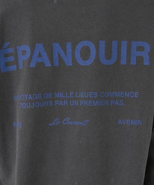 Rouge vif Anna(ルージュヴィフアンナ)の「ガーメントダイロゴロンTシャツ(Tシャツ/カットソー・レディース・ホワイト/チャコールグレー・フリー)」の22枚目の写真