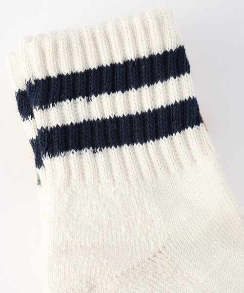 FREAK'S STORE(フリークスストア)の「シンカー2本ライン クウォーター(25.0-27.0cm対応)(ソックス/靴下・メンズ・その他9・ONE SIZE)」の2枚目の写真