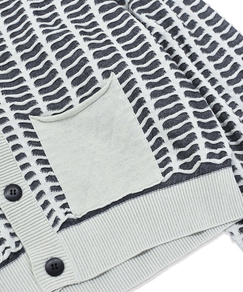 sneeuw（スニュウ）の「ウィンドウカーディガン（カーディガン/ボレロ・レディース・グレー/ブルー・ONESIZE）」の12枚目の写真