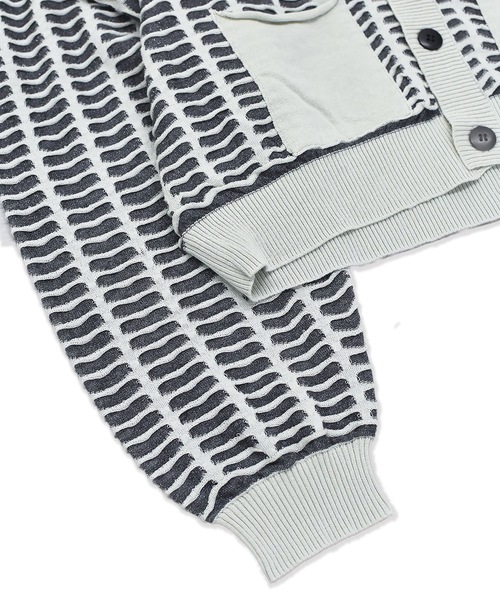 sneeuw（スニュウ）の「ウィンドウカーディガン（カーディガン/ボレロ・レディース・グレー/ブルー・ONESIZE）」の13枚目の写真