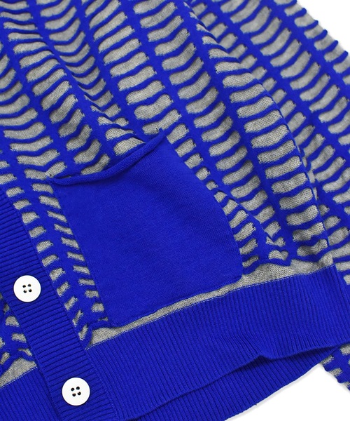 sneeuw（スニュウ）の「ウィンドウカーディガン（カーディガン/ボレロ・レディース・グレー/ブルー・ONESIZE）」の16枚目の写真