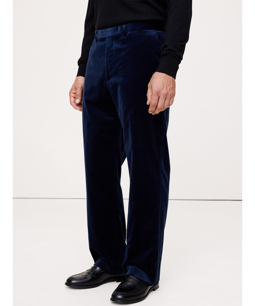 美品　KITH ベルベット　シャツ　ネイビー　XL パンツもあり セール】ストレート ベルベット パンツ（その他パンツ）｜BANANA