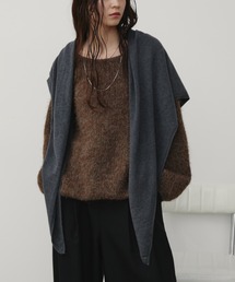 Aunt Marie's(アントマリーズ)のトライアングルニットスカーフ(ストール/ショール)