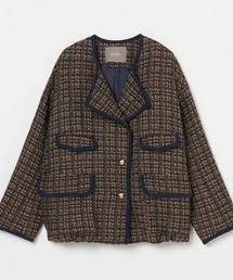 HELIOPOLE（エリオポール）の「TWEED BIG JACKET（ブルゾン・レディース）」