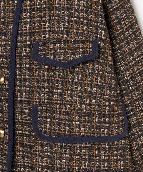 セール】TWEED BIG JACKET（ブルゾン）｜HELIOPOLE（エリオポール）の