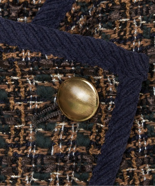 HELIOPOLE（エリオポール）の「TWEED BIG JACKET（ブルゾン）」 - WEAR