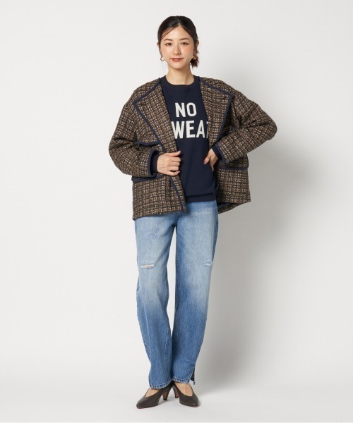 セール】TWEED BIG JACKET（ブルゾン）｜HELIOPOLE（エリオポール）の