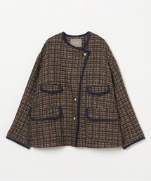 HELIOPOLE（エリオポール）の「TWEED BIG JACKET（ブルゾン）」 - WEAR