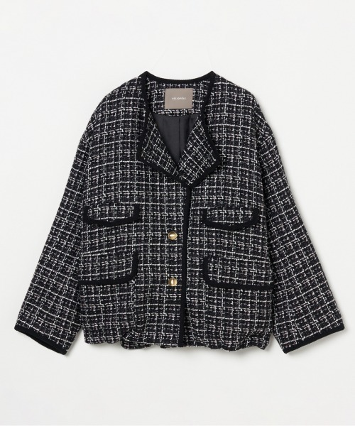 セール】TWEED BIG JACKET（ブルゾン）｜HELIOPOLE（エリオポール）の