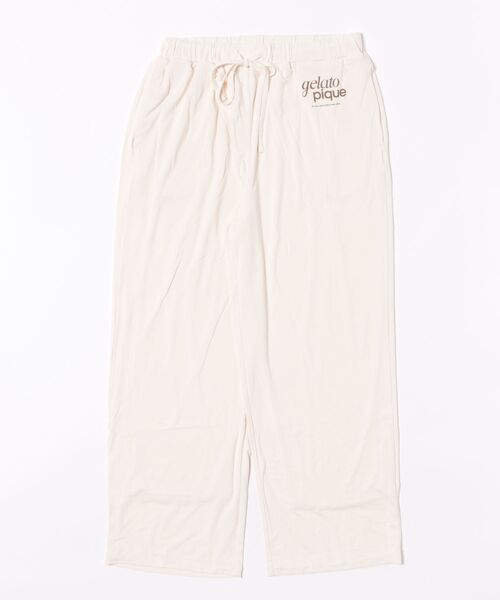 gelato pique（ジェラートピケ）の「レーヨンロゴロングパンツ（ルーム