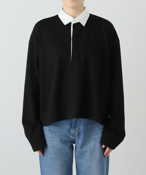 IENA（イエナ）の「ラガーショートプルオーバー（Tシャツ/カットソー・レディース・ブラウン/ブラック・FREE）」の18枚目の写真