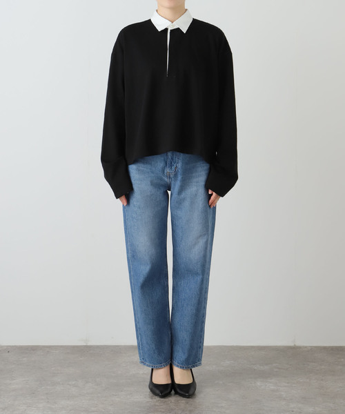 IENA（イエナ）の「ラガーショートプルオーバー（Tシャツ/カットソー・レディース・ブラウン/ブラック・FREE）」の16枚目の写真