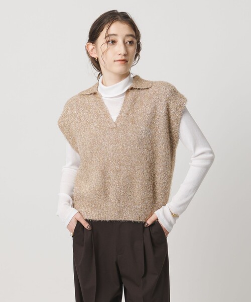 セール】グリッター スキッパーポロ ベスト（ベスト）｜UNITED ARROWS