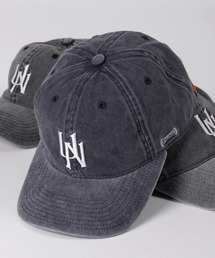 UNIVERSAL OVERALL（ユニバーサルオーバーオール）の「【79】【UNIVERSAL OVERALL/ユニバーサルオーバーオール】ピグメント加工 ブランドロゴ キャップ/CAP/ 帽子（キャップ）」