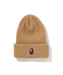 A BATHING APE（アベイシングエイプ）の「APE HEAD ONE POINT KNIT CAP（ニットキャップ/ビーニー・キッズ）」