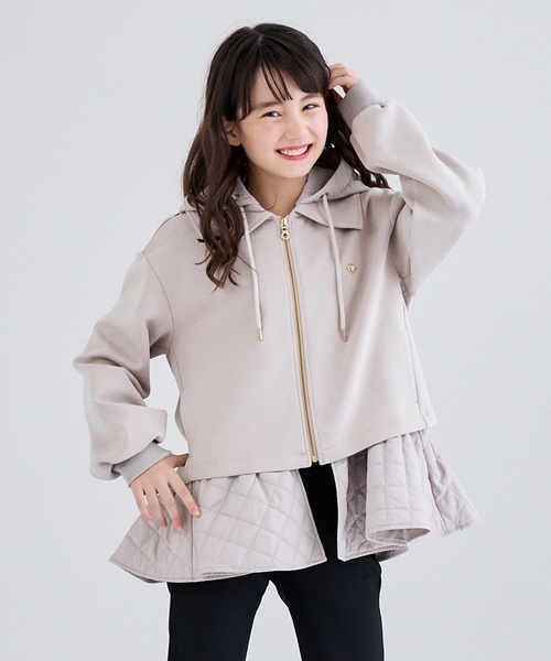 セール】3wayキルトインダンボールニットジャケット（ブルゾン）｜kate