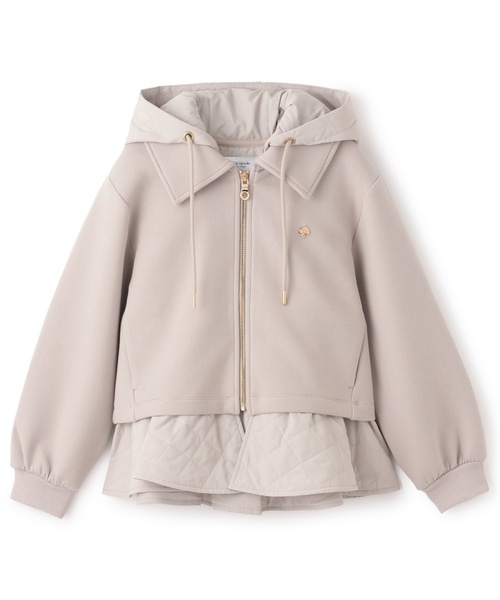 セール】3wayキルトインダンボールニットジャケット（ブルゾン）｜kate