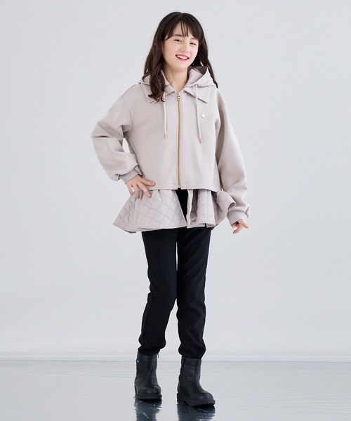 セール】3wayキルトインダンボールニットジャケット（ブルゾン）｜kate