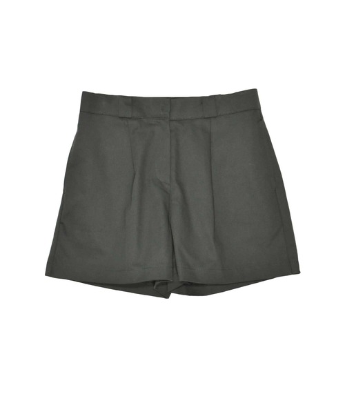 Reurie'(レウリィ)の「ツイルショートパンツ / シンプル カジュアル ベーシック 韓国(その他パンツ・レディース・ベージュ/チャコールグレー・MEDIUM/SMALL)」の8枚目の写真