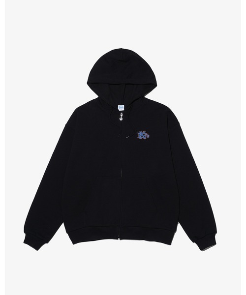 EFG WAFFLE LINING SWEAT FULL ZIP HOODIE（パーカー）｜KEBOZ（ケボズ
