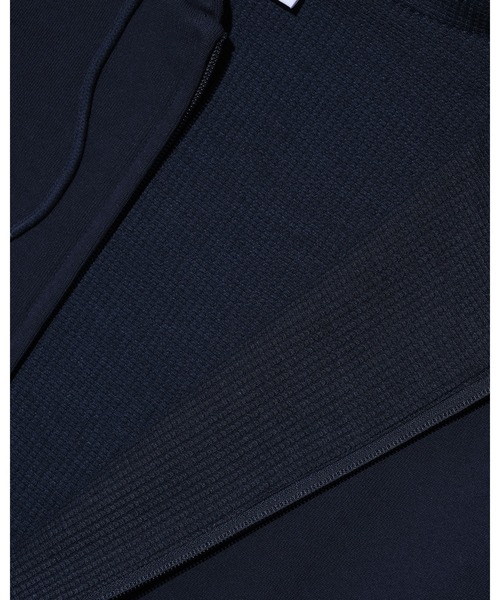 KEBOZ(ケボズ)の「EFG WAFFLE LINING SWEAT FULL ZIP HOODIE(パーカー・メンズ・ネイビー/カモフラージュ/ブラック/グレー・2XL/XL/L/M/S)」の7枚目の写真