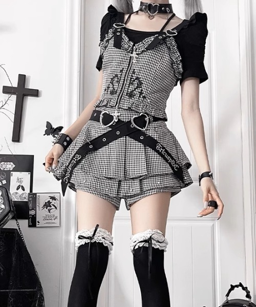 A'GEM/9 × .kom TricuspidC フリルハートドレス A'GEM/9 × .kom