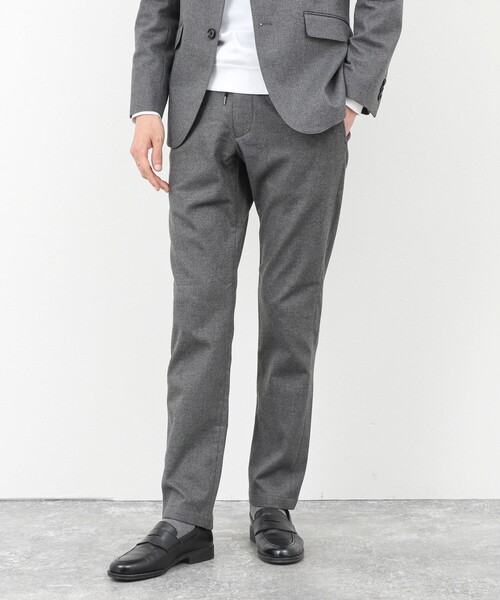 NOLLEY’S(ノーリーズ)の「《ビジカジ/セットアップ対応》SOFT THERMO ウォッシャブルパンツ 25AW(その他パンツ・メンズ・チャコールグレー/グレー/ネイビー・S/M/L/XL/XXL)」の19枚目の写真