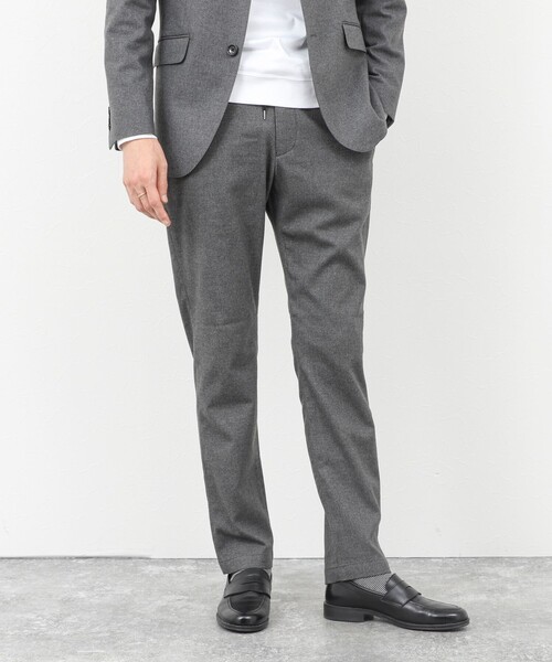 NOLLEY’S(ノーリーズ)の「《ビジカジ/セットアップ対応》SOFT THERMO ウォッシャブルパンツ 25AW(その他パンツ・メンズ・チャコールグレー/グレー/ネイビー・S/M/L/XL/XXL)」の17枚目の写真