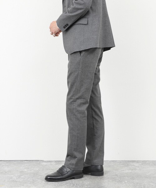 NOLLEY’S(ノーリーズ)の「《ビジカジ/セットアップ対応》SOFT THERMO ウォッシャブルパンツ 25AW(その他パンツ・メンズ・チャコールグレー/グレー/ネイビー・S/M/L/XL/XXL)」の16枚目の写真