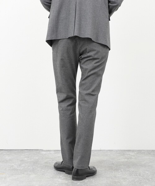 NOLLEY’S(ノーリーズ)の「《ビジカジ/セットアップ対応》SOFT THERMO ウォッシャブルパンツ 25AW(その他パンツ・メンズ・チャコールグレー/グレー/ネイビー・S/M/L/XL/XXL)」の14枚目の写真