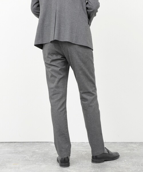 NOLLEY’S(ノーリーズ)の「《ビジカジ/セットアップ対応》SOFT THERMO ウォッシャブルパンツ 25AW(その他パンツ・メンズ・チャコールグレー/グレー/ネイビー・S/M/L/XL/XXL)」の13枚目の写真
