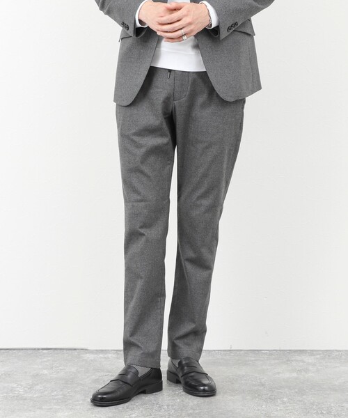 NOLLEY’S(ノーリーズ)の「《ビジカジ/セットアップ対応》SOFT THERMO ウォッシャブルパンツ 25AW(その他パンツ・メンズ・チャコールグレー/グレー/ネイビー・S/M/L/XL/XXL)」の12枚目の写真