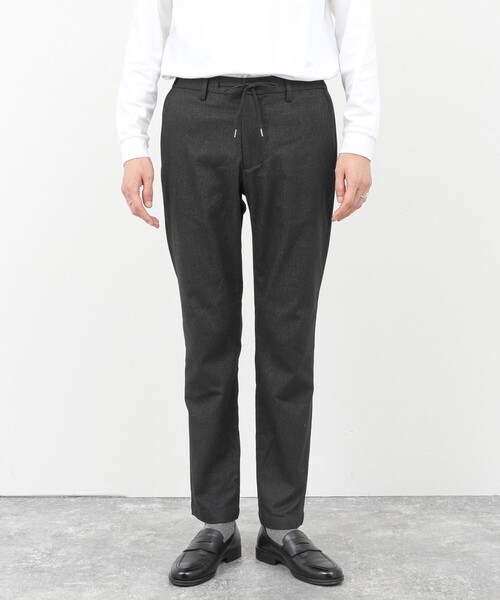 NOLLEY’S(ノーリーズ)の「《ビジカジ/セットアップ対応》SOFT THERMO ウォッシャブルパンツ 25AW(その他パンツ・メンズ・チャコールグレー/グレー/ネイビー・S/M/L/XL/XXL)」の7枚目の写真