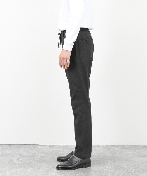 NOLLEY’S(ノーリーズ)の「《ビジカジ/セットアップ対応》SOFT THERMO ウォッシャブルパンツ 25AW(その他パンツ・メンズ・チャコールグレー/グレー/ネイビー・S/M/L/XL/XXL)」の6枚目の写真