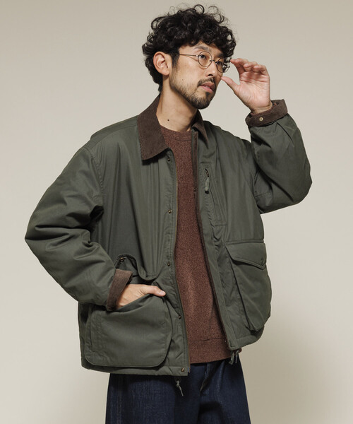 MONCLER コーデュロイ ナイロン 切替 ブルゾン MONCLER コーデュロイ ナイロン 切替 ブルゾン MONCLER コーデュロイ