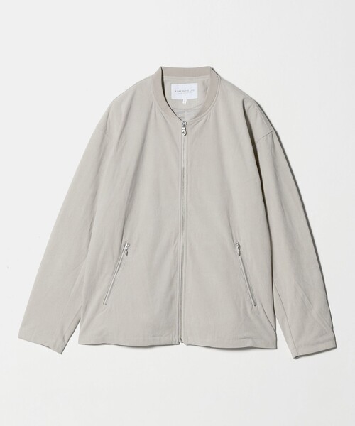 A DAY IN THE LIFE UNITED ARROWS(アデイインザライフユナイテッドアローズ)の「コーデュロイ リブ ブルゾン<A DAY IN THE LIFE>(ブルゾン・メンズ・ライトグレー/ブラック/ネイビー・M/L)」の3枚目の写真