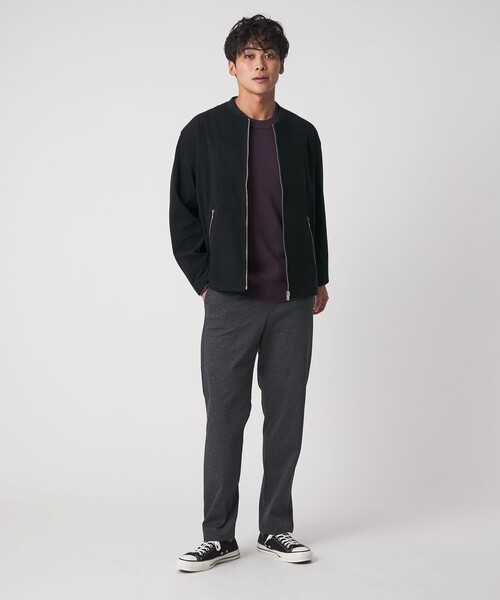 A DAY IN THE LIFE UNITED ARROWS(アデイインザライフユナイテッドアローズ)の「コーデュロイ リブ ブルゾン<A DAY IN THE LIFE>(ブルゾン・メンズ・ライトグレー/ブラック/ネイビー・M/L)」の5枚目の写真