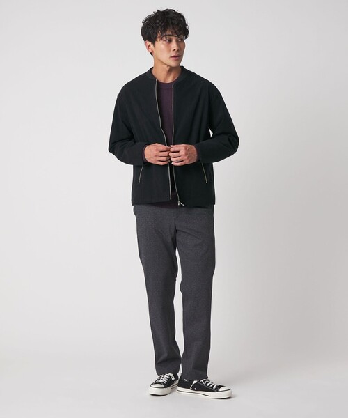 A DAY IN THE LIFE UNITED ARROWS(アデイインザライフユナイテッドアローズ)の「コーデュロイ リブ ブルゾン<A DAY IN THE LIFE>(ブルゾン・メンズ・ライトグレー/ブラック/ネイビー・M/L)」の6枚目の写真