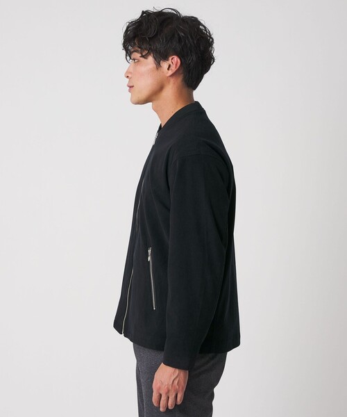 A DAY IN THE LIFE UNITED ARROWS(アデイインザライフユナイテッドアローズ)の「コーデュロイ リブ ブルゾン<A DAY IN THE LIFE>(ブルゾン・メンズ・ライトグレー/ブラック/ネイビー・M/L)」の8枚目の写真