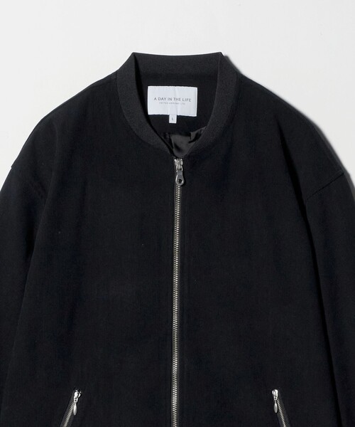 A DAY IN THE LIFE UNITED ARROWS(アデイインザライフユナイテッドアローズ)の「コーデュロイ リブ ブルゾン<A DAY IN THE LIFE>(ブルゾン・メンズ・ライトグレー/ブラック/ネイビー・M/L)」の21枚目の写真