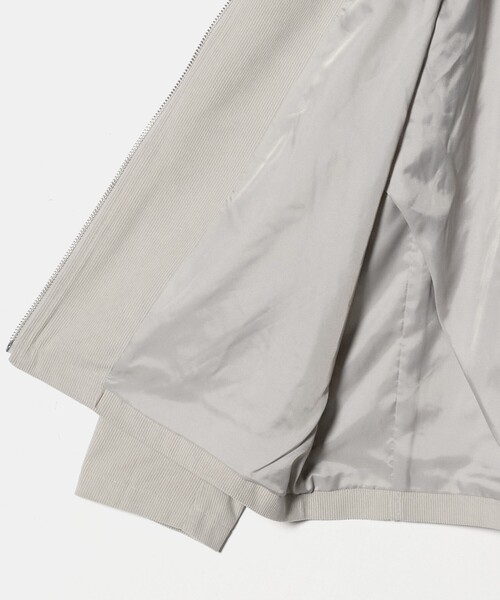 A DAY IN THE LIFE UNITED ARROWS(アデイインザライフユナイテッドアローズ)の「コーデュロイ リブ ブルゾン<A DAY IN THE LIFE>(ブルゾン・メンズ・ライトグレー/ブラック/ネイビー・M/L)」の16枚目の写真