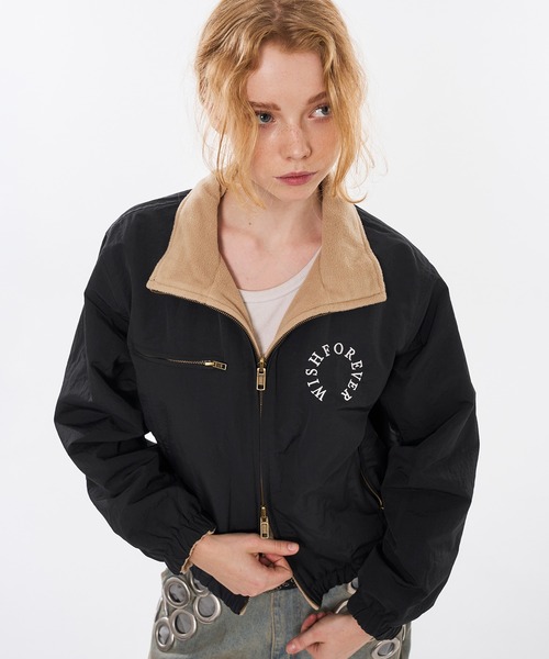 セール】2WAY REVERSIBLE FLEECE BLOUSON / 2WAYリバーシブルフリース