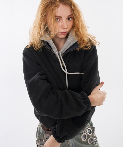 セール】2WAY REVERSIBLE FLEECE BLOUSON / 2WAYリバーシブルフリース