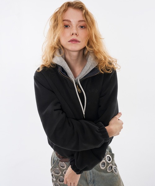 セール】2WAY REVERSIBLE FLEECE BLOUSON / 2WAYリバーシブルフリース