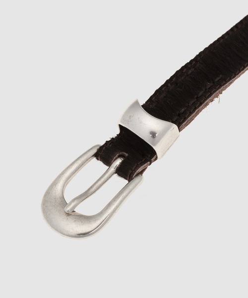 Our Legacy（アワーレガシー）の「OUR LEGACY 2 CM BELT（ベルト・メンズ・ブラウン系その他・70/80/90）」の3枚目の写真