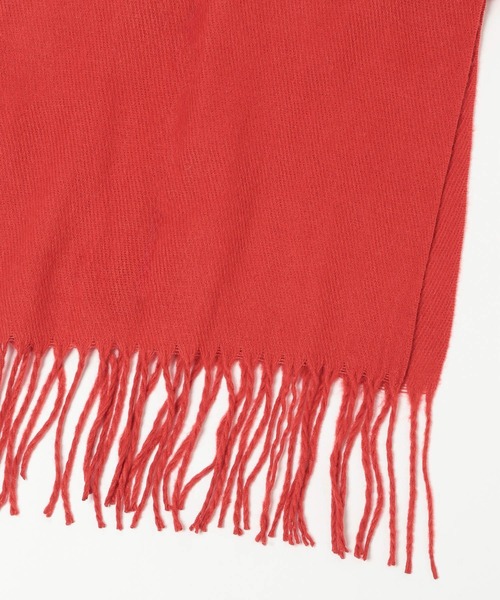 LAKOLE（ラコレ）の「カラバリ無地マフラー / 574738（マフラー・レディース・チャコール/イエロー/ライトグレー/グリーン/レッド/ブラック/オフホワイト/ブルー・FREE）」の20枚目の写真