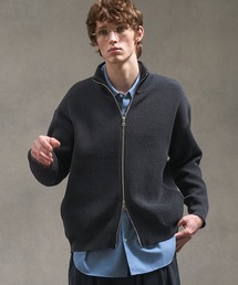 PUBLIC TOKYO（パブリックトウキョウ）の「バウンドウールドライバーズニット/ジップカーディガン（ニット/セーター・メンズ）」