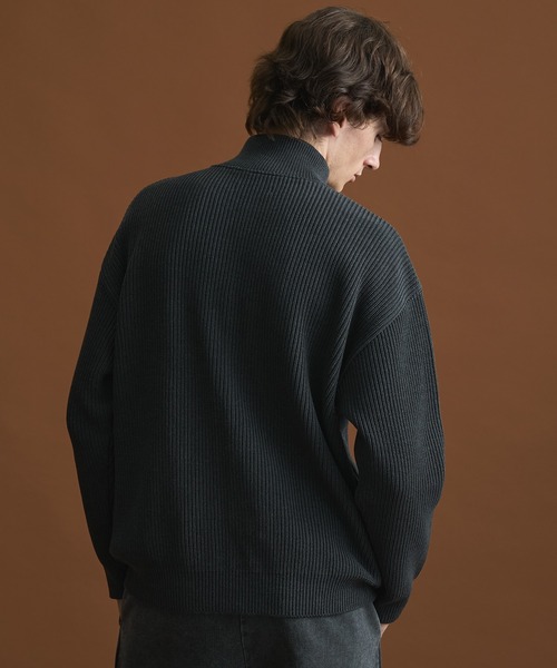 バウンドウールドライバーズニット/ジップカーディガン（ニット