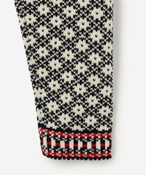 Bshop(ビショップ)の「Longa Liis | ヴィンテージ フォークセーター BLACK WOMEN(ニット/セーター・レディース・ブラック系その他・XS)」の5枚目の写真