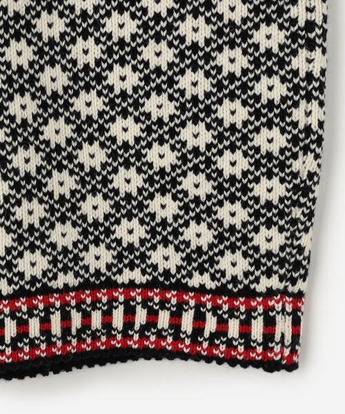 Bshop(ビショップ)の「Longa Liis | ヴィンテージ フォークセーター BLACK WOMEN(ニット/セーター・レディース・ブラック系その他・XS)」の6枚目の写真